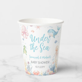 Under the Sea Baby Shower  Pappbecher