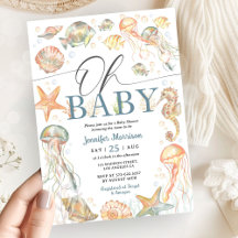 Under The Sea Ocean-Baby-Party für Mädchen oder Ju