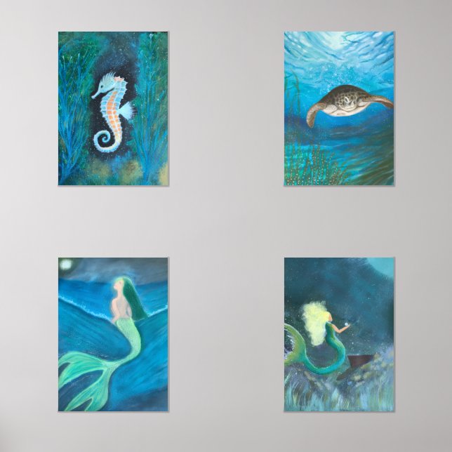 Under the Sea Print Set (Recto)