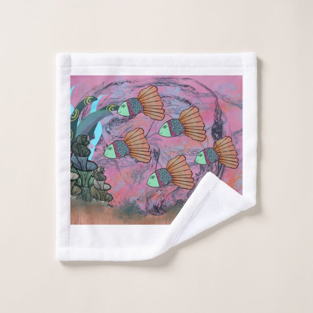 Under The Sea Shower wash cloth (Gant de toilette)