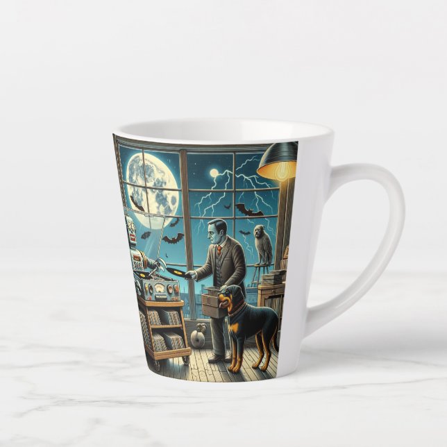 Under the Silver Moon: The Vinyl Archivist and His Milchtasse (Rechts)