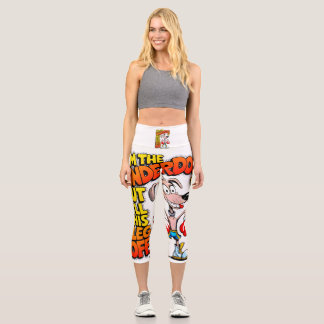 "Underdog Champion" Capri Leggings
