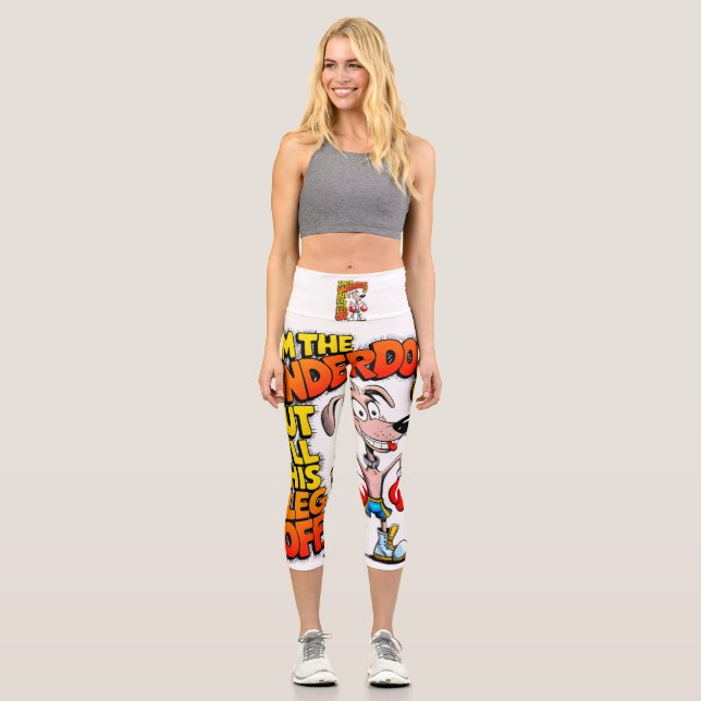 "Underdog Champion" Capri Leggings (Vorderseite)