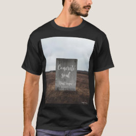 Underground concrete streetwear Black T-shirt