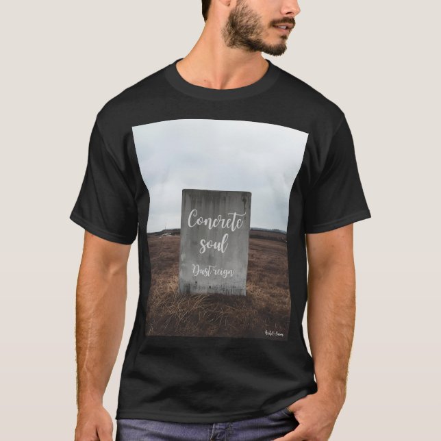 Underground concrete streetwear Black T-shirt (Devant)
