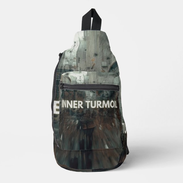 Underground Crossbody Bag Streetwear Chaos (Vorderseite)