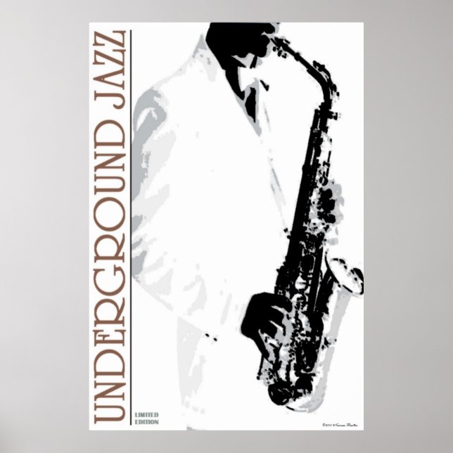 Underground Jazz Poster (Vorne)