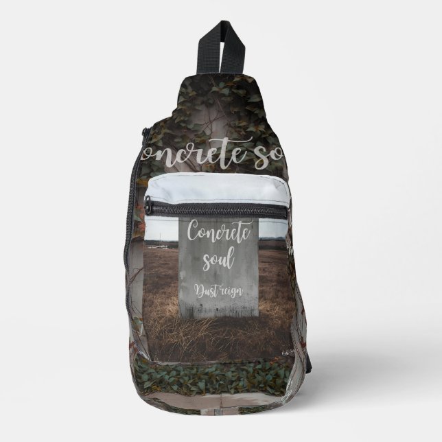 Underground Streetwear Crossbody Bag Concrete (Vorderseite)
