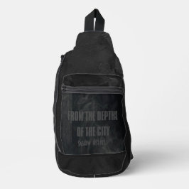 Underground Streetwear-Rucksack Schwarz Dark bag Crossbody Bag