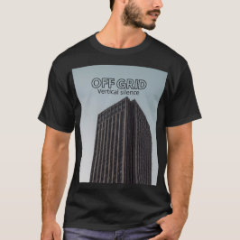 Underground Streetwear Unisex Schwarzes T-Shirt