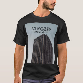 Underground Streetwear Unisex Schwarzes T-Shirt