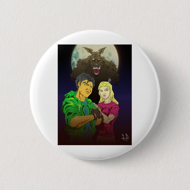 Underneth der Vollmond Button (Vorderseite)