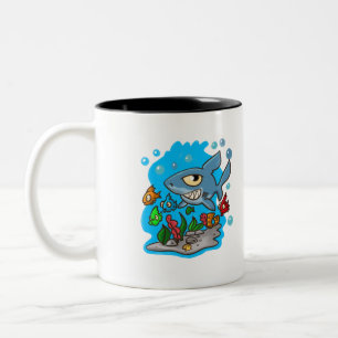 Undersea Life Zwei-Tone-Tasse Zweifarbige Tasse