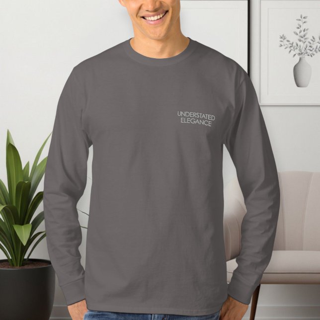 Understated Elegance Embroidered Long-Sleeve  Besticktes Langarmshirt (Von Creator hochgeladen)