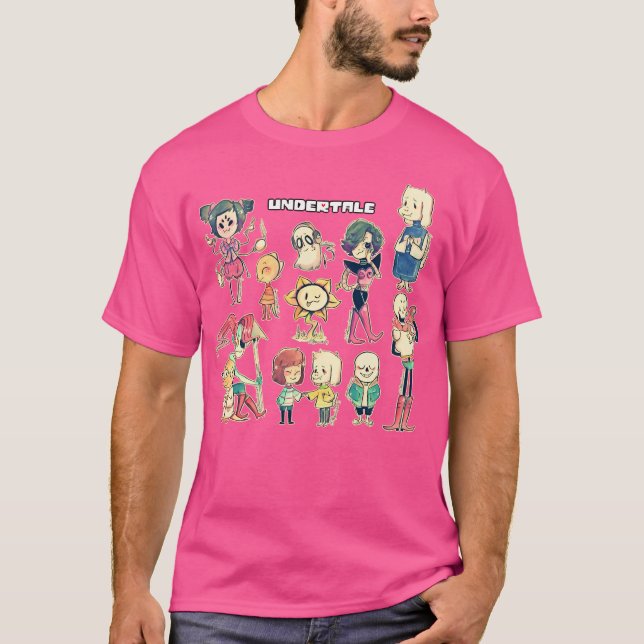 Undertale Chars T-Shirt (Vorderseite)