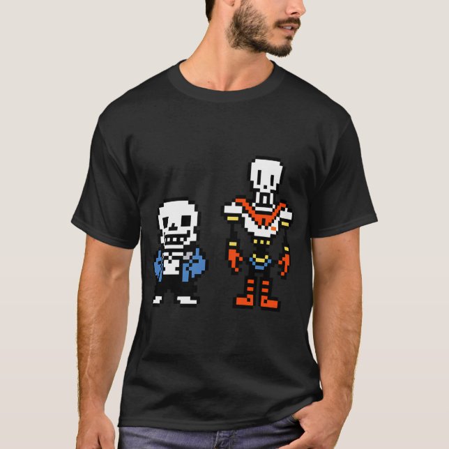Undertale - Sans und T-Shirt (Vorderseite)