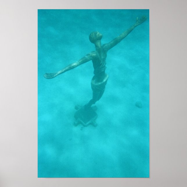 Underwater Christ Poster (Vorne)