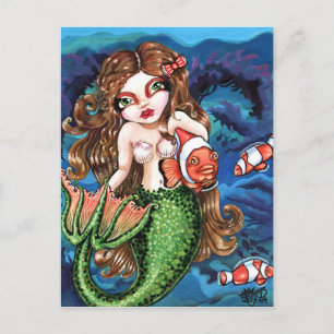 Underwater Friend Postcard Postkarte