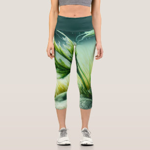 Underwater Majesty Capri Leggings