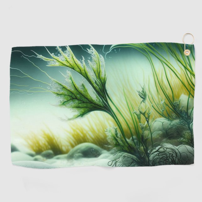 Underwater Majesty Golfhandtuch (Horizontal)