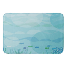 Underwater Shadows Bath Mats Badematte