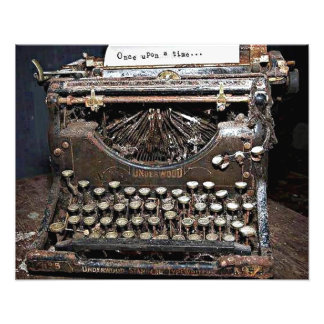Underwood, alte Schreibmaschine Fotodruck