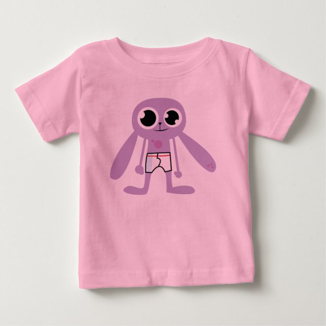 undie bunnie pj baby t-shirt (Vorderseite)