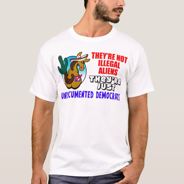 Undokumentierte Demokraten T-Shirt (Vorderseite)