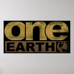 Une affiche de la terre
