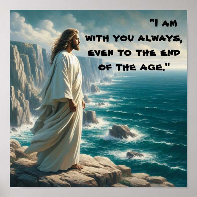 Une affiche de Promesses de Jésus : (Devant)