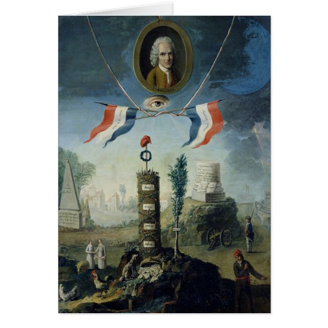 Une allégorie de la révolution (Devant)