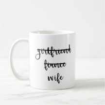 Une amie, Fiancée, Mug Café Femme