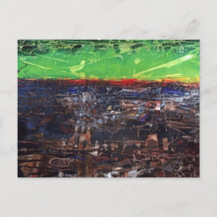 "Une année dans le pays" Résumé Design Carte posta