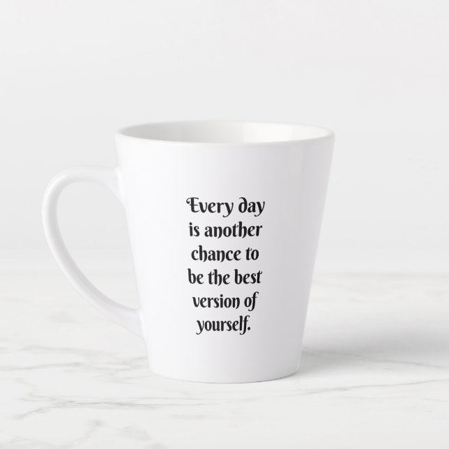 Une autre chance Latte Mug (Gauche)