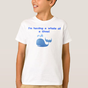 Une baleine d'un T-shirt de temps