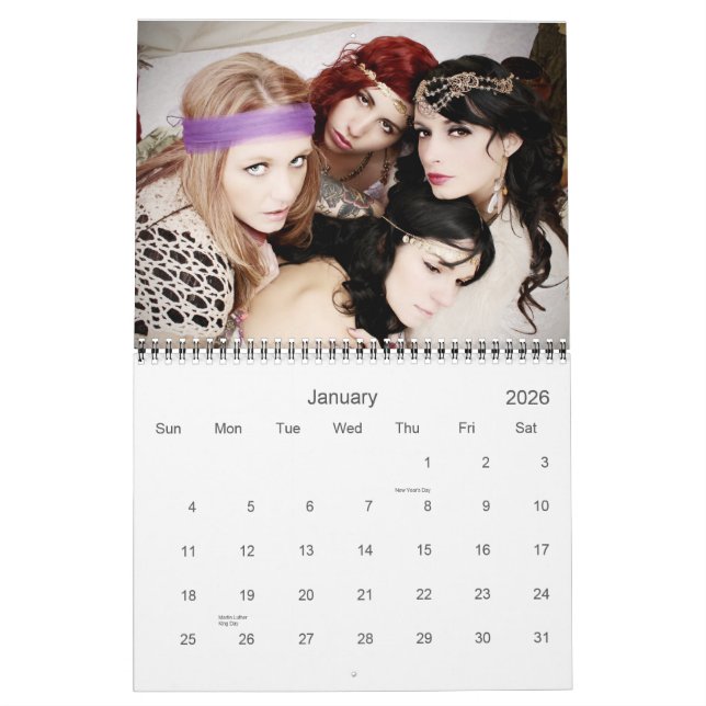 "Une bande de Tsiganes" Calendrier 2015 (Jan 2026)