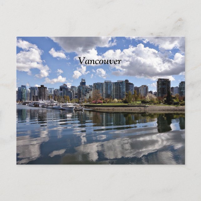 Une belle journée à Vancouver, BC Carte postale (Devant)