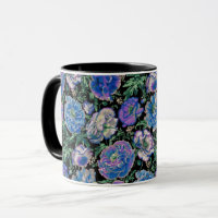 Une belle Philip Jacobs Fabric Poppy tasse