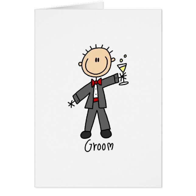 Une boisson pour la carte de marié (Devant)