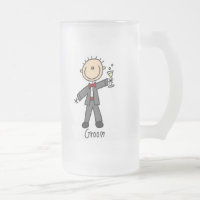 Une boisson pour la tasse de marié