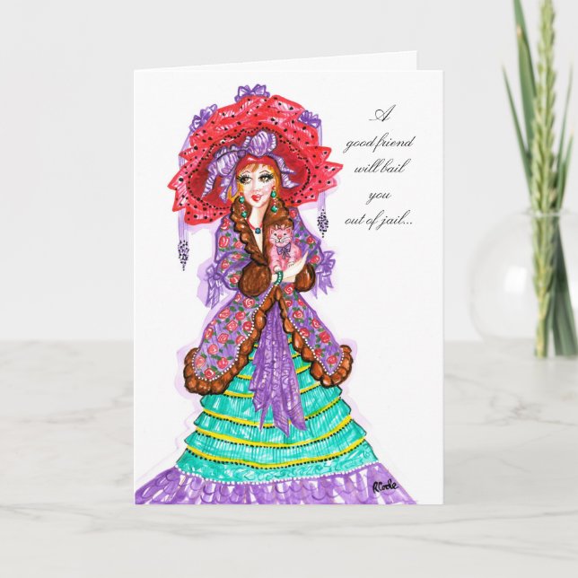 Une bonne carte d'ami… - (Devant)