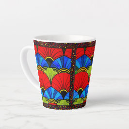 Une Bouée De Couleurs Latte Mug