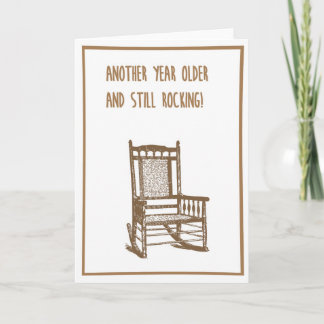 une carte d'anniversaire légèrement sarcastique