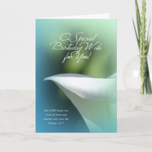 Une carte d'anniversaire spéciale pour vous (Devant)