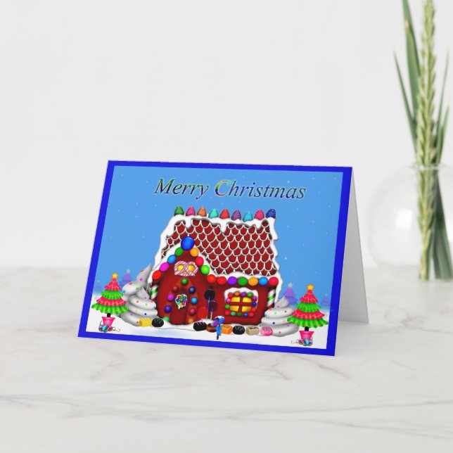 Une carte de Chambre de pain d'épice de Joyeux (Devant)