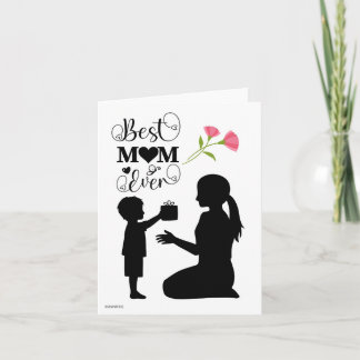 Une carte de fête des mères pour réchauffer le cœu