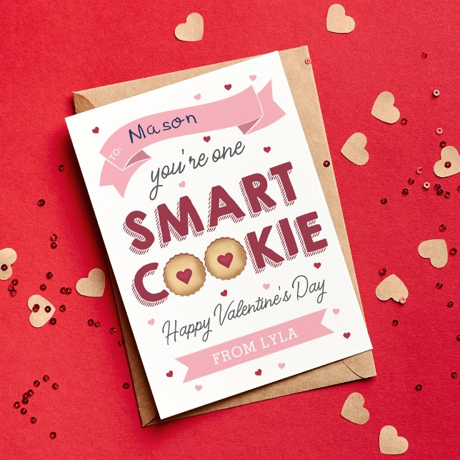 Une carte de jour valentines de classe Smart Cooki (Créateur téléchargé)