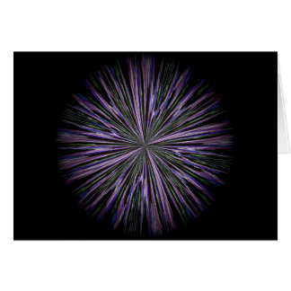 une carte de mandala florale pour centrer