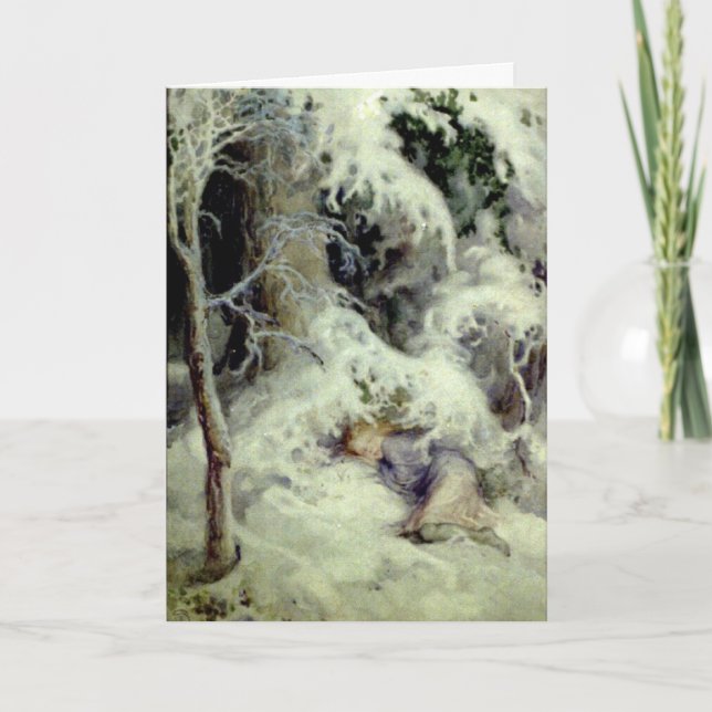 Une carte de rêve de Noël (Devant)