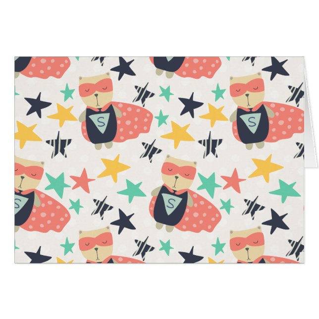 une carte de voeux (Devant horizontal)